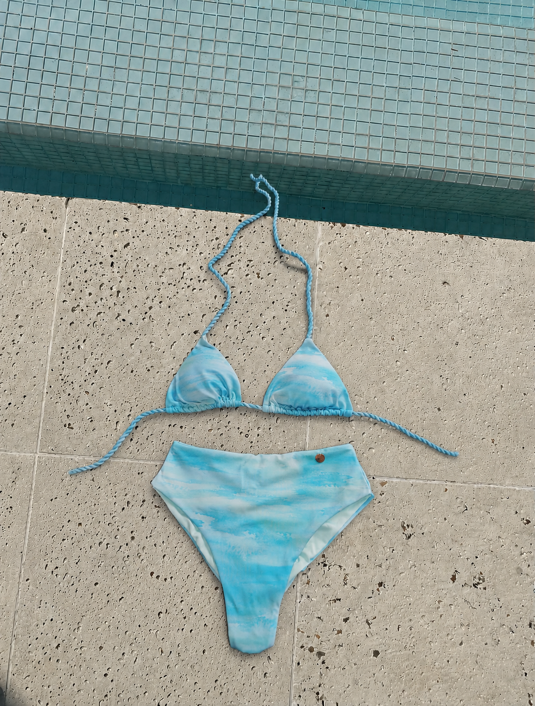 Panty alto estampado aura