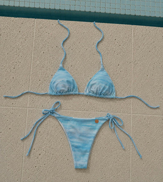 Bikini para bronceo estampado aura